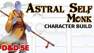 My Spelljammer Plasmoid Character - Way of the Astral Self Monk Build - D&D 5E Grapple Plasmoid Monk