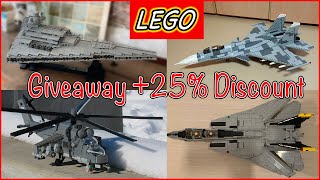 My LEGO designs BUILT BY YOU | GiveAway + Discount | Xmas 2021 Special