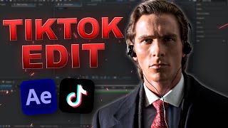 HOW TO: Make A TikTok Edit I After Effect's Beginner Guide