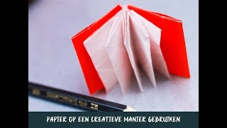 Papier op een creatieve manier gebruiken