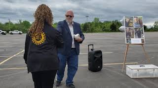 GM UAW sending their brother Home  with a escort of a flight of Angel's from St Louis Doves