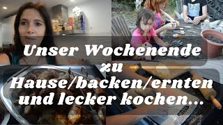 Wochenend-Vlog ¦ Ernte verarbeiten