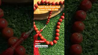 Rp154.000,- Tasbih Batu Marjan Red Coral 33 Biji 10 mm by TAMARA BUSINESS #short #shorts