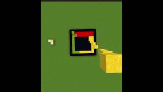 Satisfying Minecraft Art [chrome logo] #shorts