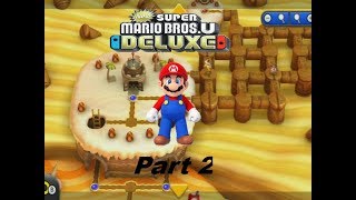 New super Mario bros U deluxe (part 2) cake desert