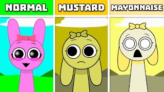 Incredibox Sprunkii vs Sprunki Mustard vs Sprunki Mayonnaise!