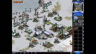 Red Alert 2 Yuri Revenge - Mayflower Freezes - Extra Hard AI 1 vs 7 AM2