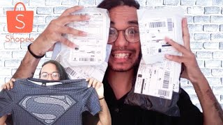 Unboxing Shopee BR #31!!! Camiseta linda do Superman 😍 e muito mais!!! 🤩 | Igor Sousa