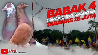 🔴((LIVE)) BABAK 4 TABANAS 15 JUTA LAPAK CENGKIRANGAN BANDONGAN