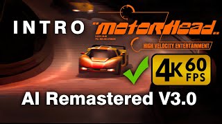 Motorhead (PC Game 1998) AI Remastered Intro 4K 60fps [v3.0]