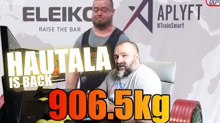 BREAKDOWN | SUOMEN ENNÄTYS 906.5kg -120kg