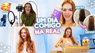 ROTINA DE TRABALHO, CUIDADOS COM CABELO, COMPRINHAS PARA CASA | VLOG