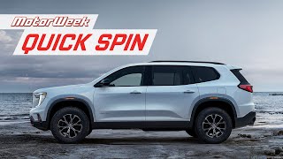 2024 GMC Acadia | MotorWeek Quick Spin