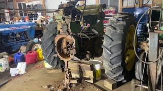 John Deere 4010 engine swap part one