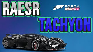 How To Get The Raesr Tachyon - Forza Horizon 4