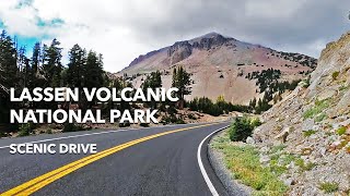 Scenic Drive to Lassen Peak, Exploring California's Volcanic National Park