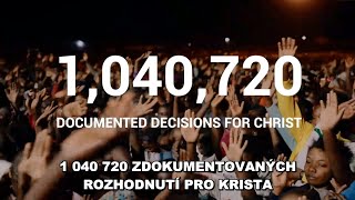 Přes 1 MILION lidí vydalo své životy Ježíši!