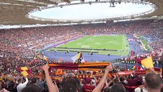 Roma vs Milan - Mai sola Mai cantata da tutto lo stadio Olimpico