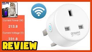 Gosund Smart Wi-Fi UK Socket / Plug (Built-in Watt Meter) REVIEW + SETUP