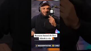 Bassem banni à vie de live TikTok : à cause du clash d'hier