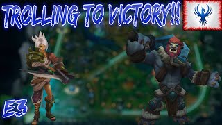 Winning Top Through Trolling!! League Of Legends Ranked Climb E3