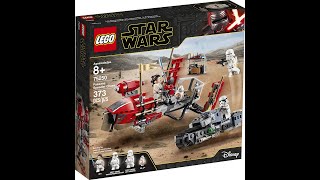 Lego Star Wars Pasaana Speeder Chase