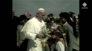 Le pape Jean-Paul II à Québec en 1984