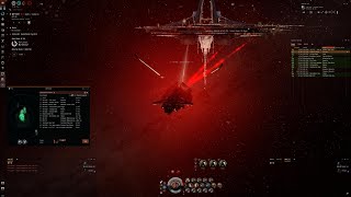 EVE Online - SISI testing Astra Vs Carrier