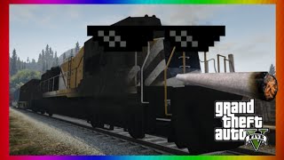 How to stop the train in GTA V! (Next gen, last gen, and PC!)