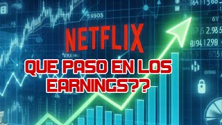 Earnings de NETFLIX, ISRG! Resumen del Mercados