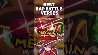 MEGUMIN! (BEST RAP BATTLE VERSES) #shorts #rapbattle #megumin #konosuba #ralsei #deltarune #anime