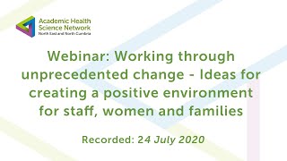 Webinar | Working Through Unprecedented Change