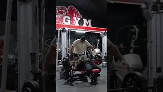 falling a 295 bench press at 155 bw