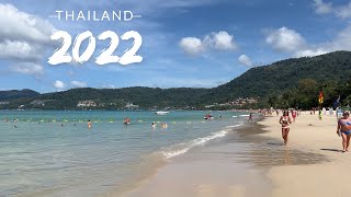 Karon & Patong Beach, Phuket, Thailand, December 2022, 4k