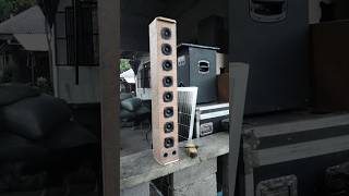 Column array speaker 8 p. neodymium speaker