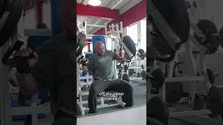 Road to 250lbs Day 52 - Incline press machine #bodybuilder #chestworkout #benchpress #triceps #coach