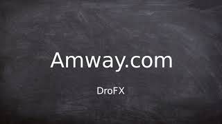 Amway dropshipping