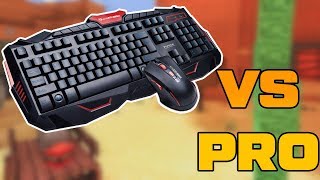 MOUSE + KEYBOARD VS PRO IN PIXEL GUN 3D