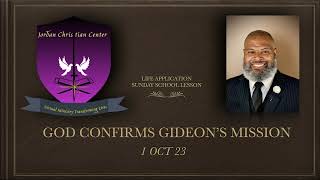 UGP - GOD CONFIRMS GIDEON'S MISSION - 1 OCT 23