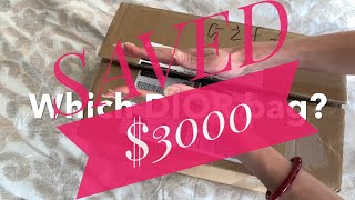 DIOR UNBOXING! My DREAM DIOR bag! How I SAVED over $3000 on Tradesy! And my hair loss journey