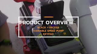 Product Overview: BLACK+DECKER Keypad for Variable Speed Pool Pumps