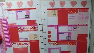 PLAN WITH ME - HAPPY PLANNER - VALENTINE'S DAY