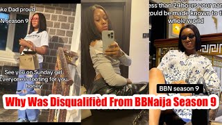 She was Disqualified from BBNaiaja Season 9 Because she posted it on her Instagram page