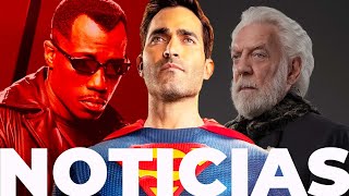 Superman y Lois tendrá estreno especial, muere Donald Sutherland Coriolanus Snow,  reboot de Blade