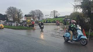 Toy run from Squires biker cafe