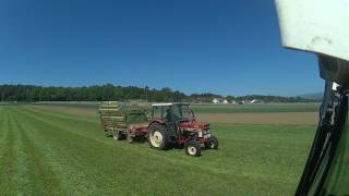 Gras silieren Teil 2 / IHC 733 und Lindner