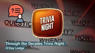 Through the Decades Trivia Night | O'Fallon, Missouri