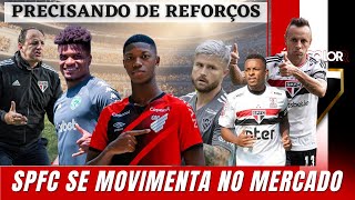 MERCADO APERTADO, FAZ O TRICOLOR CORRER CONTRA O TEMPO! LESÕES CONTINUA SENDO PROBLEMA E+