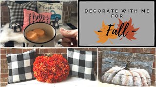 Fall Decorate With Me | Decorating Motivation | Fall 2019