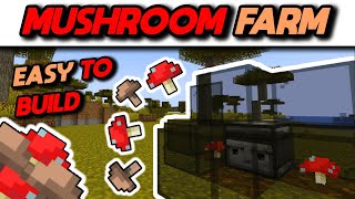 EASIEST Automatic AFK Mushroom Farm Tutorial - Minecraft Java 1.20